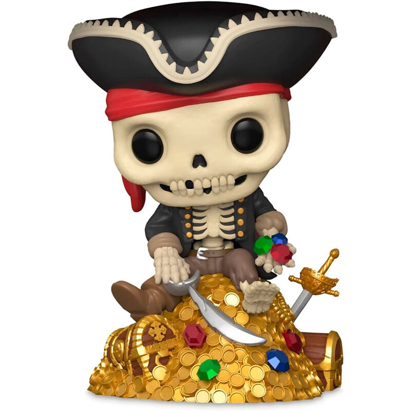Figura POP Deluxe Piratas del Caribe Treasure Skeleton Exclusive Frikytopia