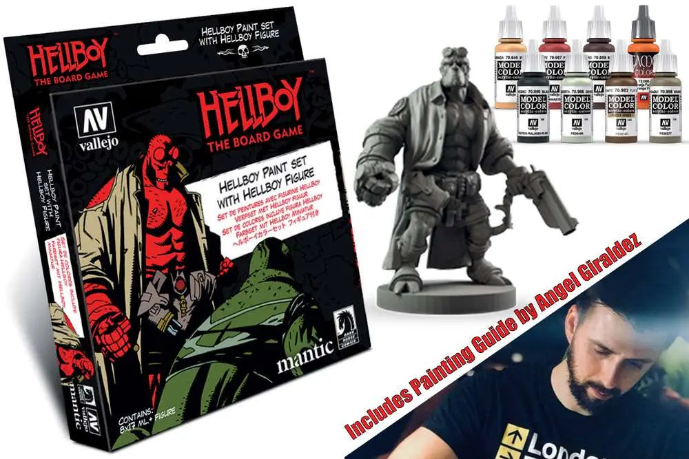 HELLBOY PAINTSET WITH FIGURE Frikytopia