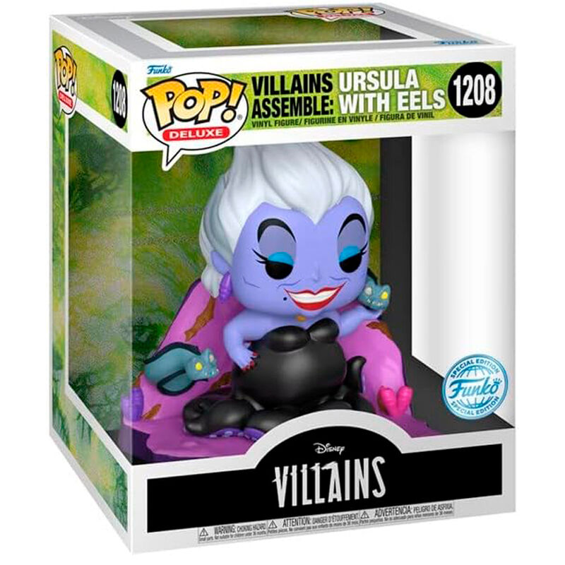 Figura POP Disney Villains Ursula Exclusive Frikytopia