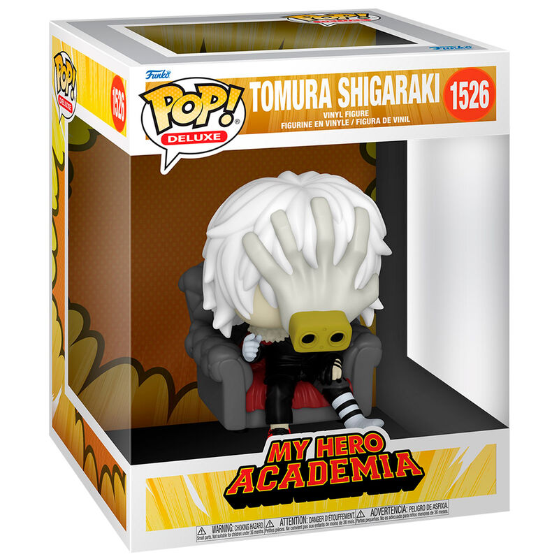 My Hero Academia POP! Deluxe Vinyl Figura Shigaraki In Chair 9 cm