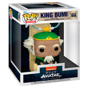 Avatar: la leyenda de Aang Figura POP! Deluxe Vinyl King Bumi 9 cm