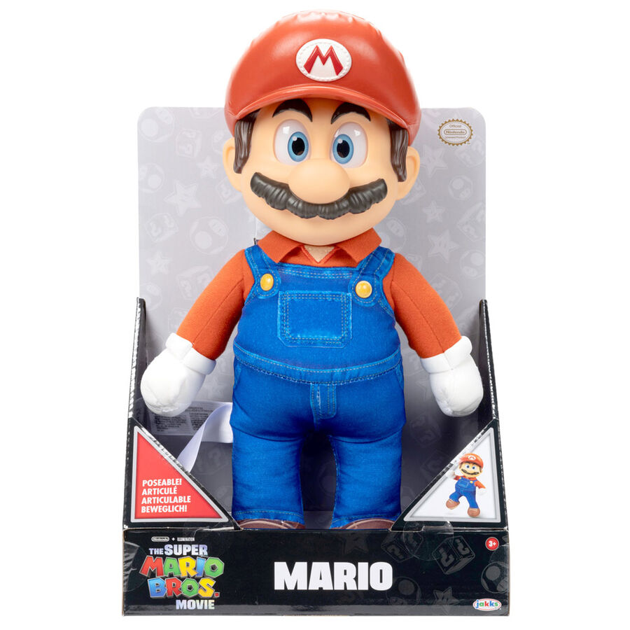Super Mario Bros. La película Peluche Mario 30 cm Frikytopia