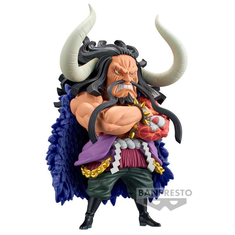 Figura banpresto one piece mega world collectable figure kaido of the be