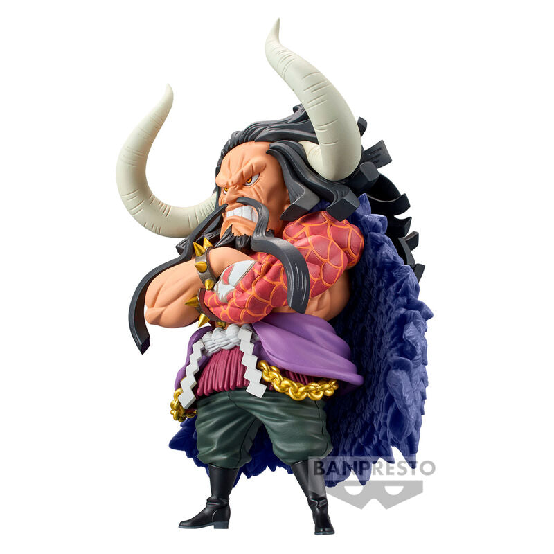 Figura banpresto one piece mega world collectable figure kaido of the be