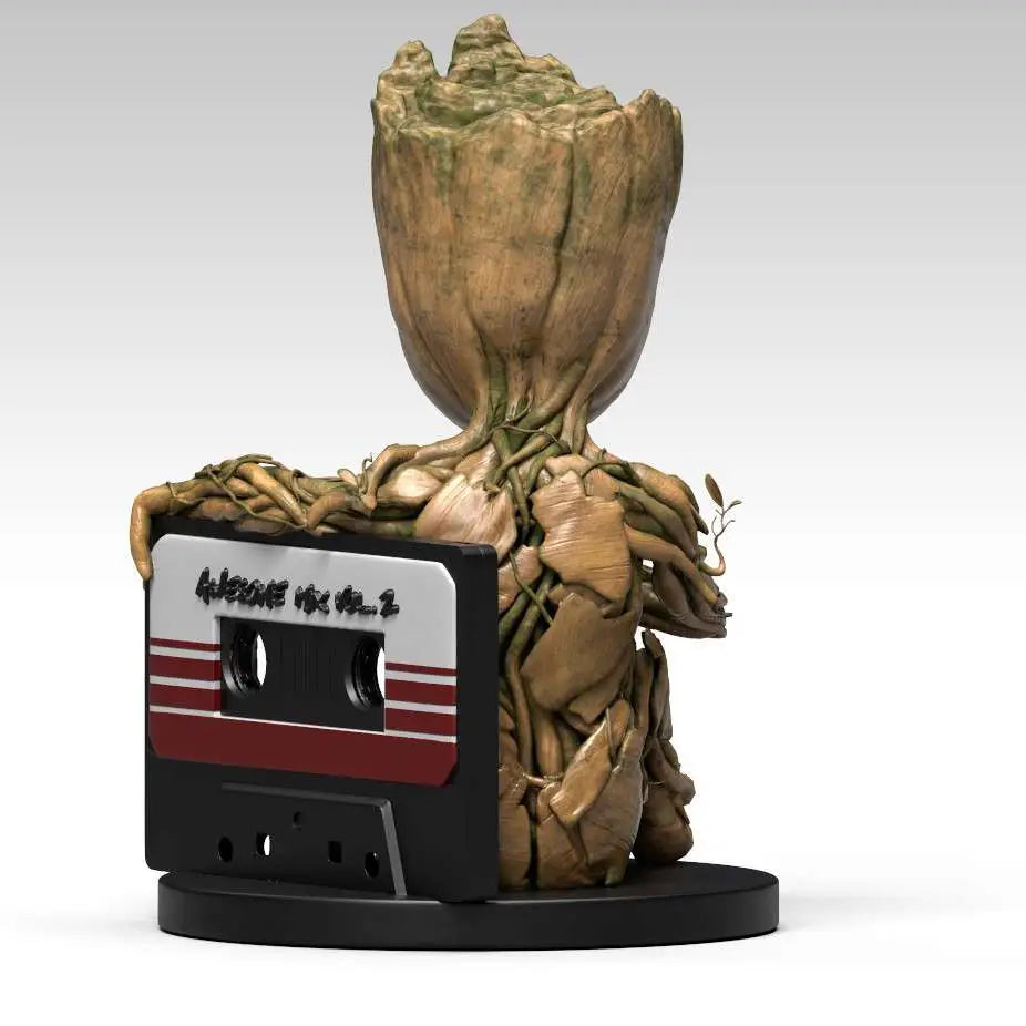 Figura hucha Baby Groot Cassette Guardianes de la Galaxia 2 Marvel