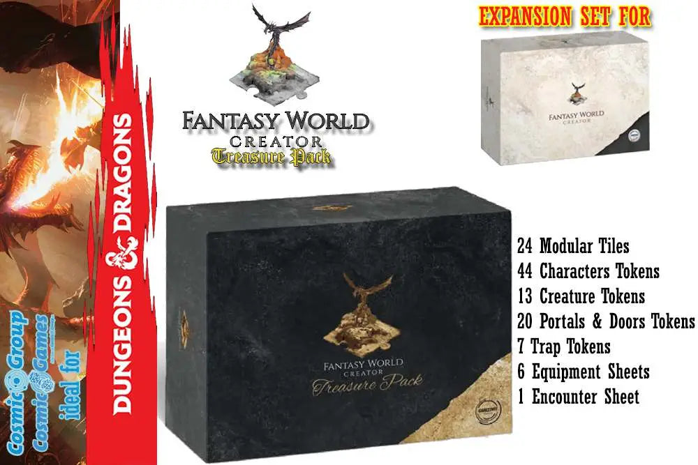 FANTASY WORLD CREATOR TREASURE PACK Frikytopia