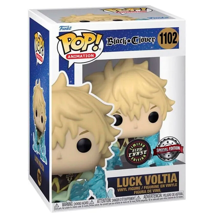 Figura POP Black Clover Luck Voltia Exclusive Chase Frikytopia