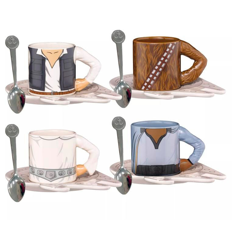 Set tazas Espresso Rebel Star Wars Frikytopia