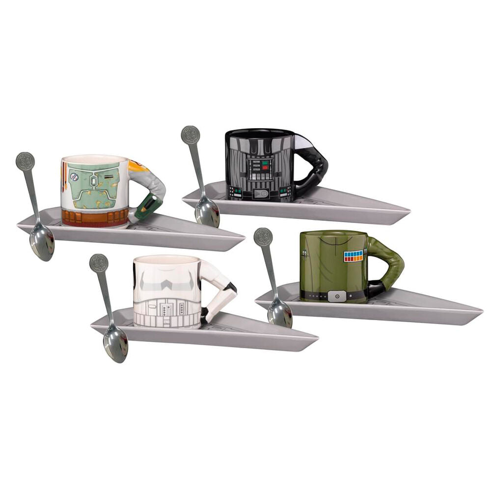 Set tazas Espresso Empire Star Wars Frikytopia
