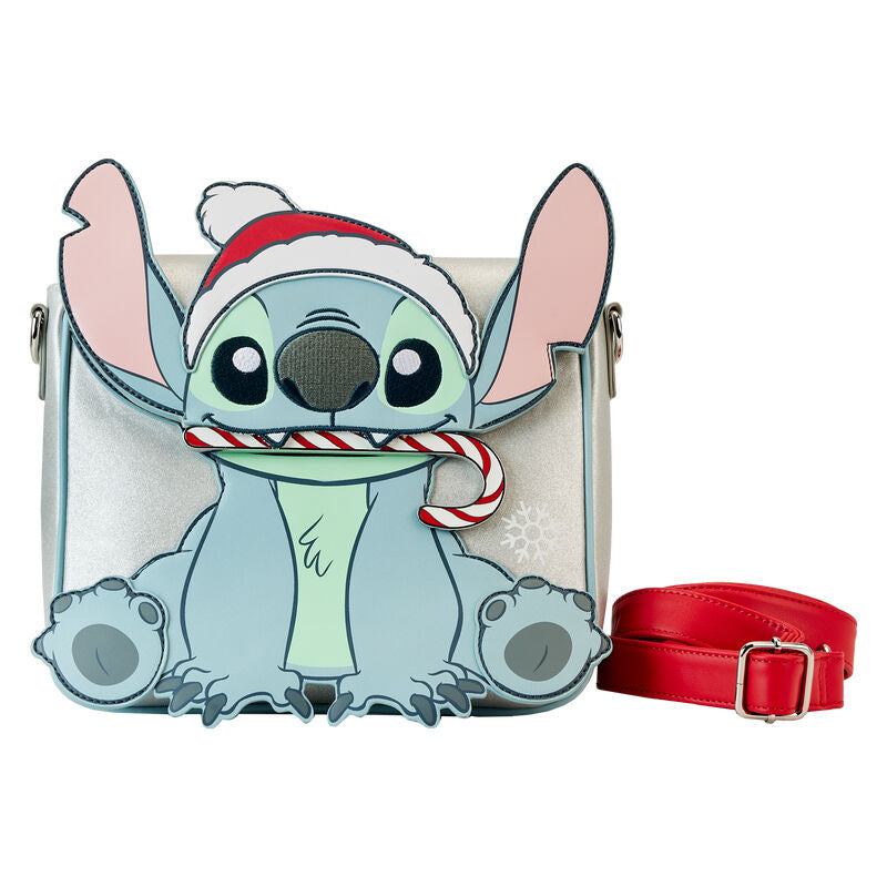 Bolso glitter Holiday Stitch Disney Loungefly Frikytopia