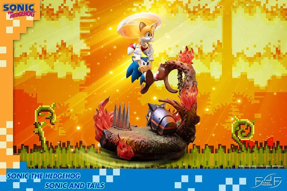 SONIC THE HEDGEHOG SONIC AND TAILS ST Frikytopia