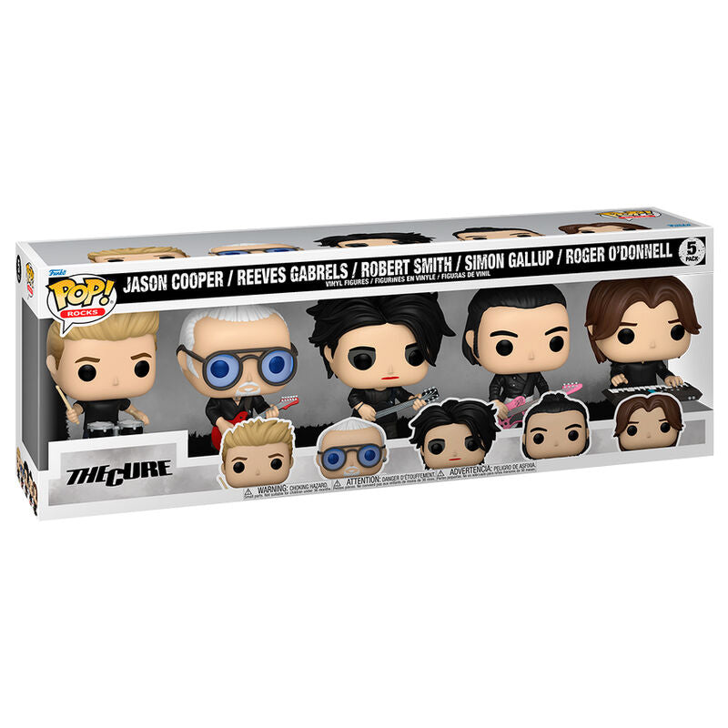 Blister 5 figuras POP The Cure Frikytopia