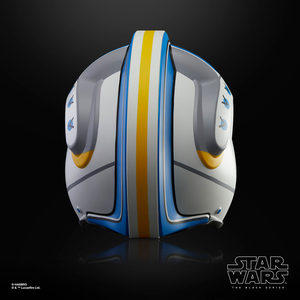 Réplica casco electronico hasbro star wars the black series carson teva