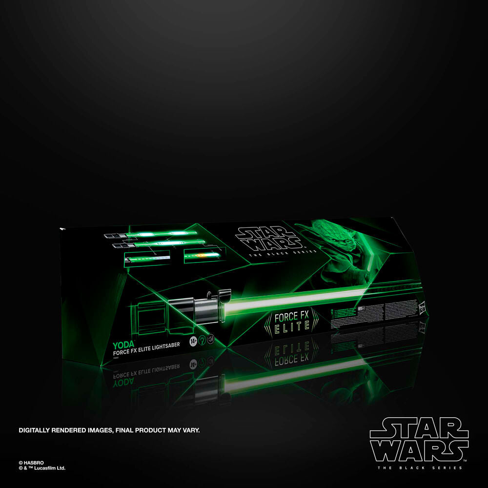 Star Wars Black Series réplica Force FX Elite Sable de Luz Yoda