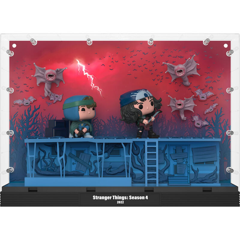 Funko pop moments deluxe pack 2 stranger things fase 3 eddie &amp