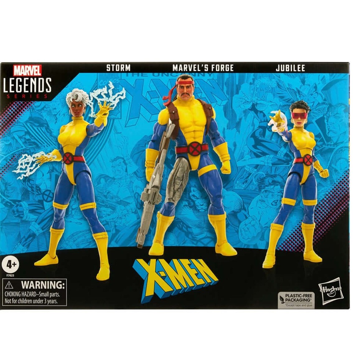 Figuras hasbro marvel legends series xmen 60 anv marvels forge - storm Frikytopia