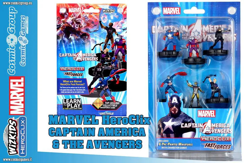 MHC CAP.AMERICA & AVENGERS FAST FORCES Frikytopia