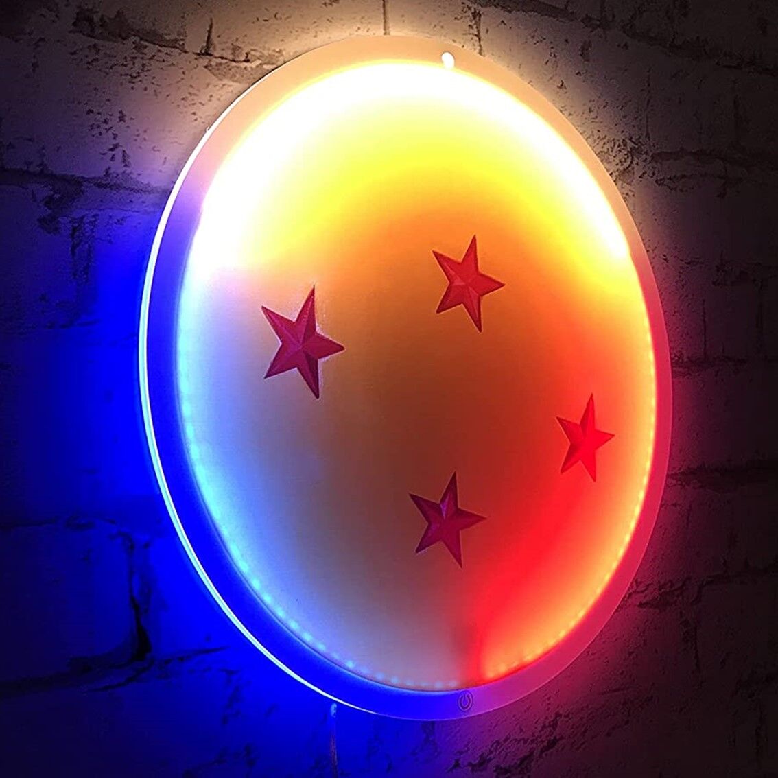 Mural lampara neon teknofun madcow entertainment dragon ball z bola