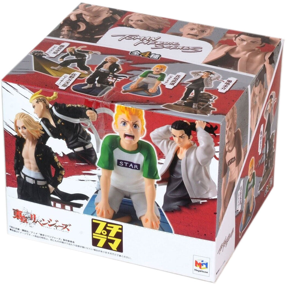 Expositor 4 figuras Petitrama Tokyo Revengers Series Toman Heroic Sc