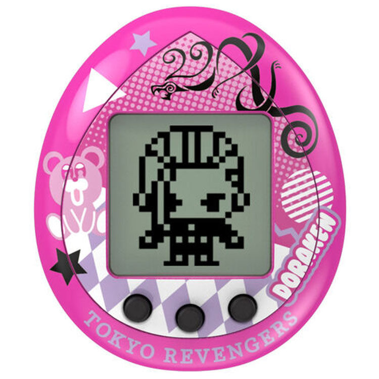 Figura soporte Draken + Tamagotchi Hugmy Tokyo Revengers Frikytopia