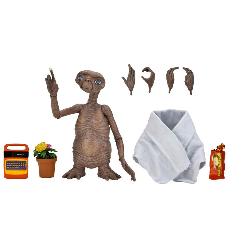 Figura Ultimate E.T 40 Aniversario E.T El Extraterrestre 12cm Frikytopia