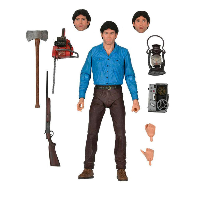 Figura neca evil dead scale ultimate ash 40 aniversario 18 cm