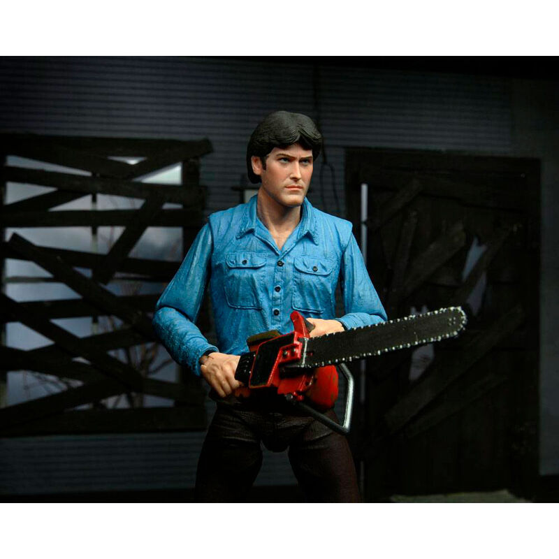 Figura neca evil dead scale ultimate ash 40 aniversario 18 cm