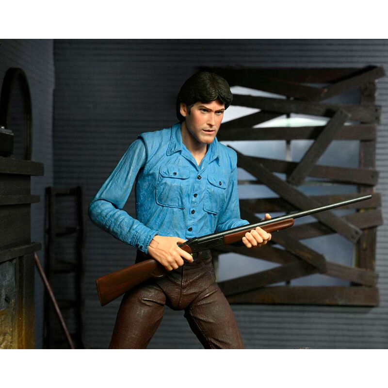 Figura neca evil dead scale ultimate ash 40 aniversario 18 cm