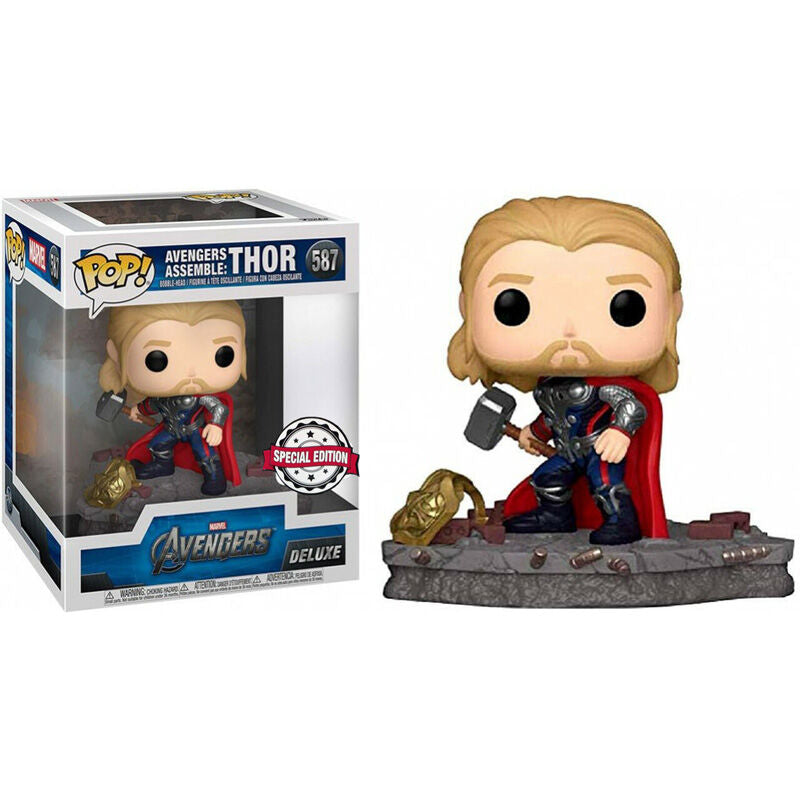 Funko pop deluxe marvel los vengadores avengers thor assemble 45635 Frikytopia