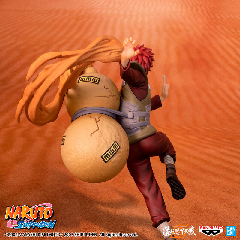 Figura banpresto naruto shippuden colosseum gaara 12cm