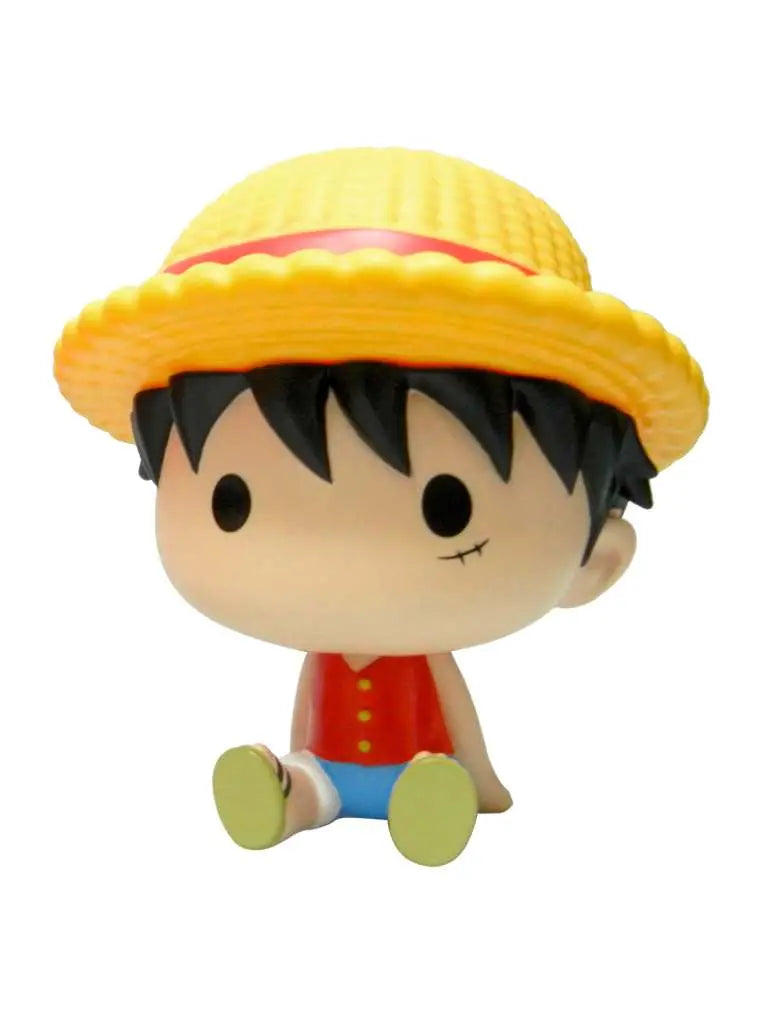 Figura hucha plastoy one piece luffy chibi