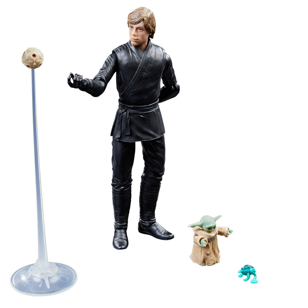 Figura hasbro star wars the black series luke skywalker & grogu Frikytopia