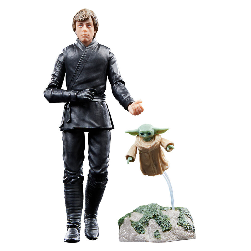 Figura hasbro star wars the black series luke skywalker & grogu