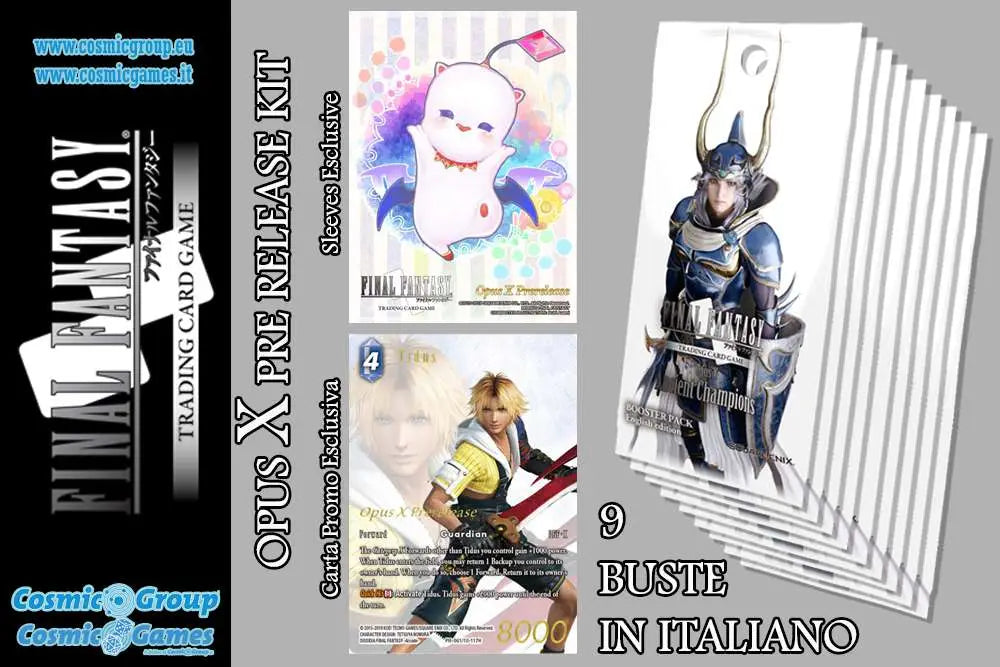 FFTCG OPUS X PRE RELEASE KIT