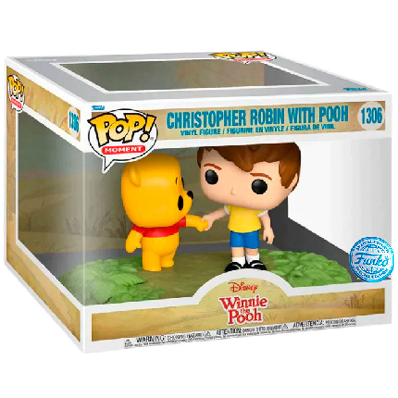 Funko pop moment disney winnie the pooh christopher robin con pooh 6
