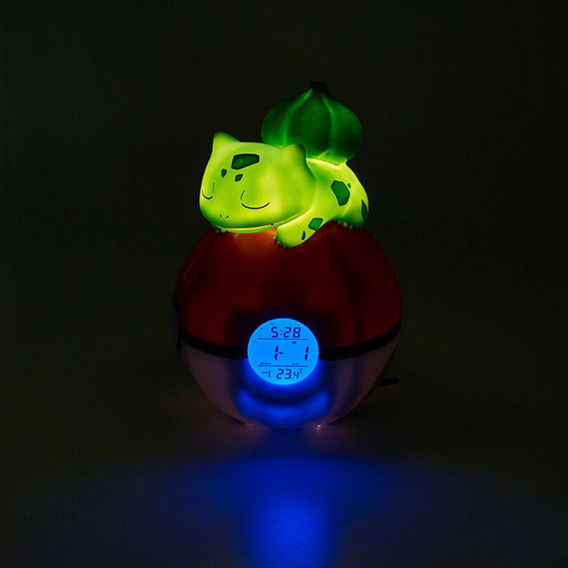 Lampara led despertador reloj teknofun madcow entertainment pokemon