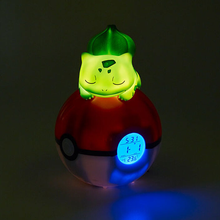 Lampara led despertador reloj teknofun madcow entertainment pokemon