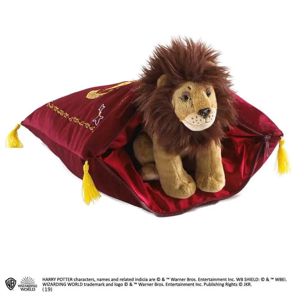 HP GRYFFINDOR HOUSE MASCOT Peluche WITH Cojín