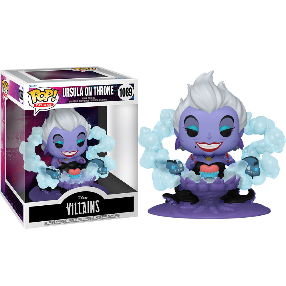 Funko Pop! Disney Villains Deluxe — Úrsula en su Trono