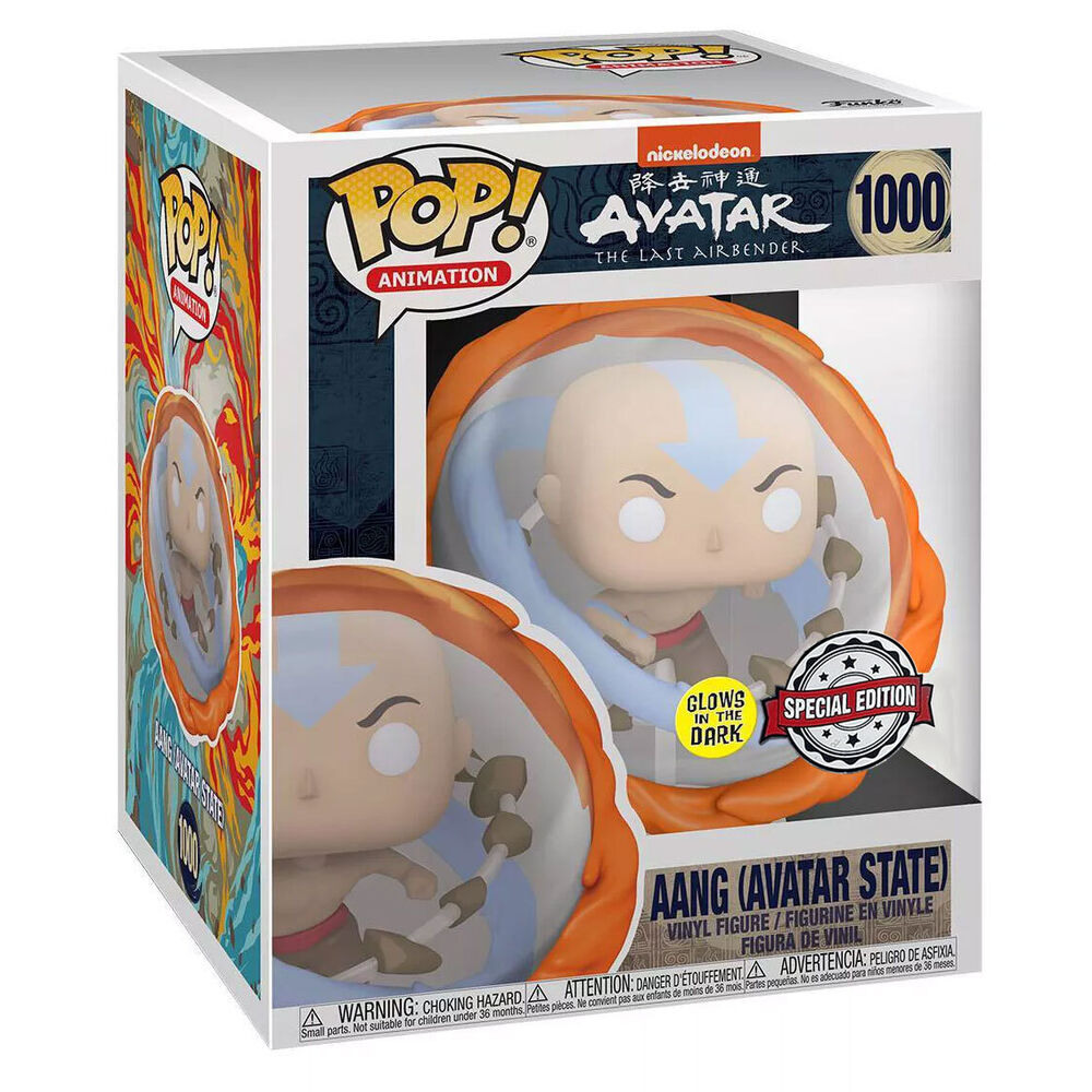 Funko pop animacion avatar the last airbender la leyenda de aang tod