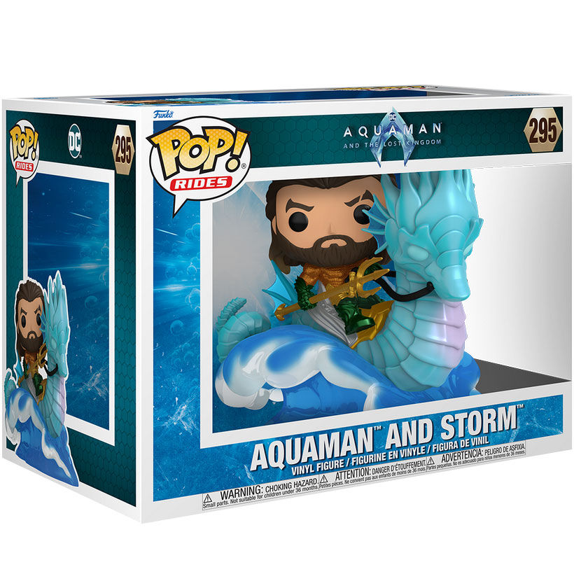 Funko Pop! Funko ride aquaman and the lost kingdom aquaman en storm 67577 — MARVEL