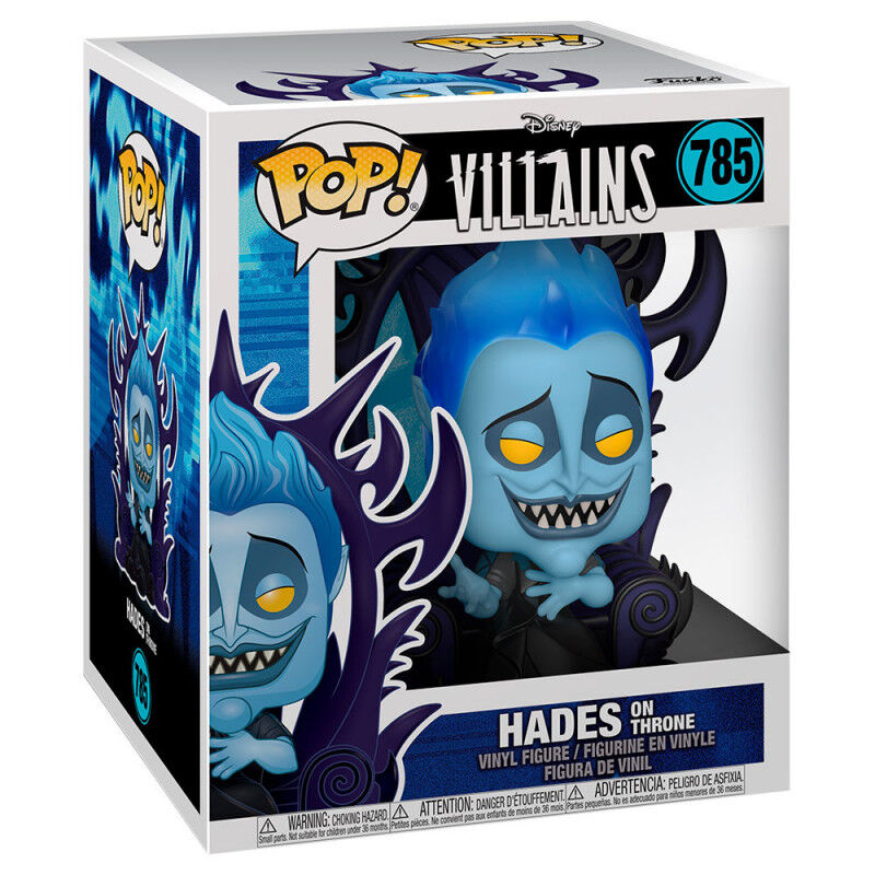 Funko Pop! Villains Hades on Throne — DISNEY