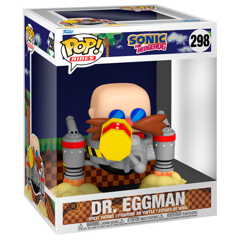 Funko Pop! Sonic the Hedgehog Rides Dr. Eggman — SONIC