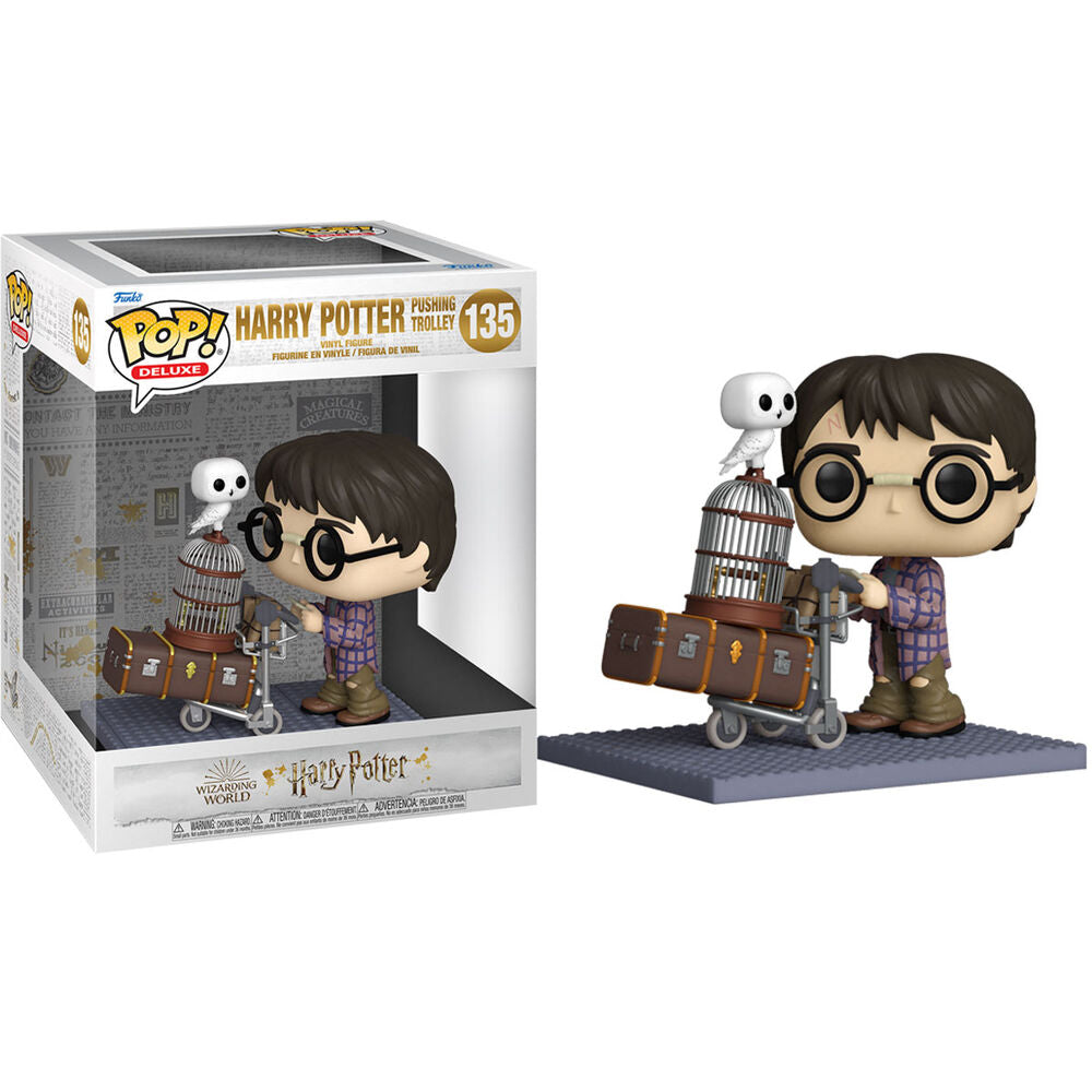 Funko Pop! Funko harry empujando el carro con hedwig 57360 — HARRY POTTER