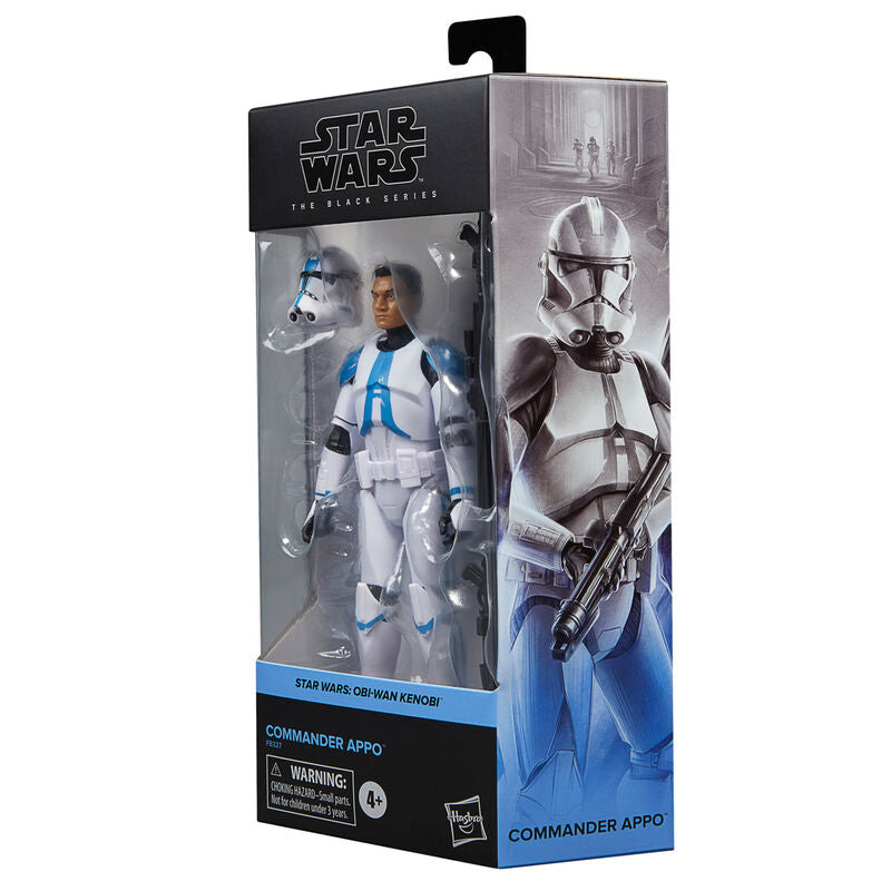 Figura hasbro star wars the black series comandante appo