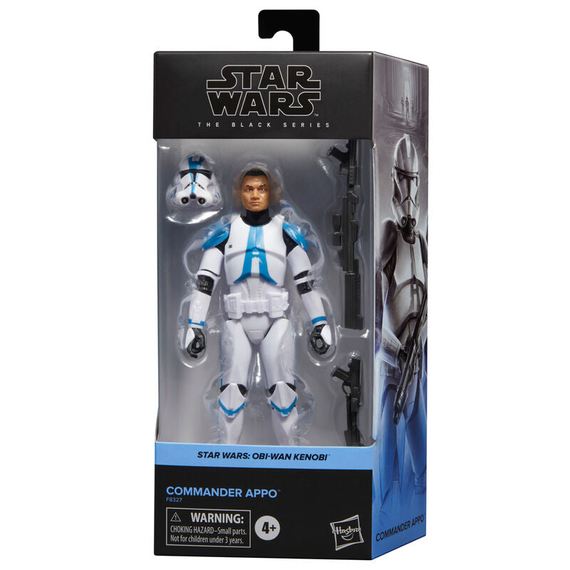 Figura hasbro star wars the black series comandante appo