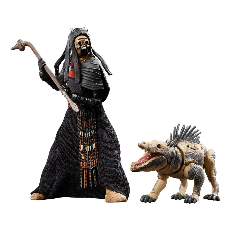 Figura hasbro star wars coleccion vintage - tusken & massiff