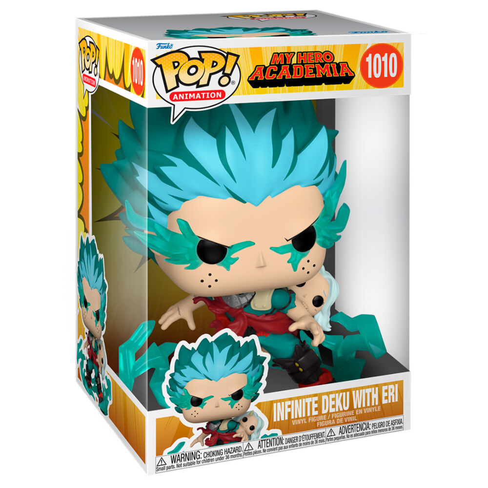 Funko pop my hero academia infinite deku with eri 51901