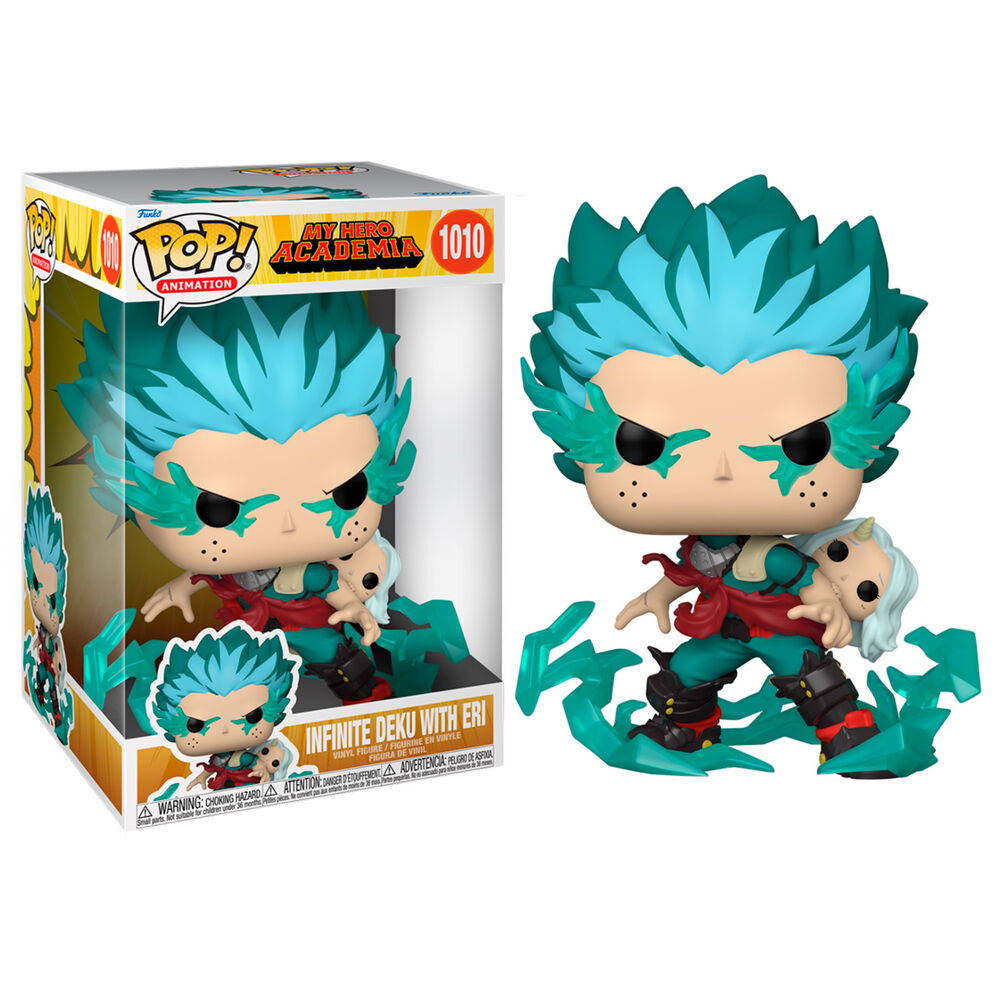 Funko pop my hero academia infinite deku with eri 51901