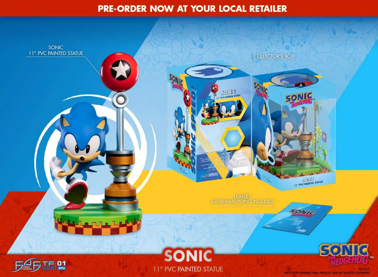 SONIC THE HEDGEHOG 11inch PVC Figura